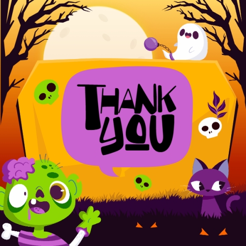 Halloween, lễ hội ma quái, sự kiện, event, dễ thương, cute, chibi, hoạt hình, cartoon