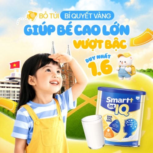 Giúp bé cao lớn vượt bậc
