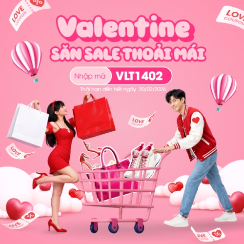 Valentine săn sale thoải mái