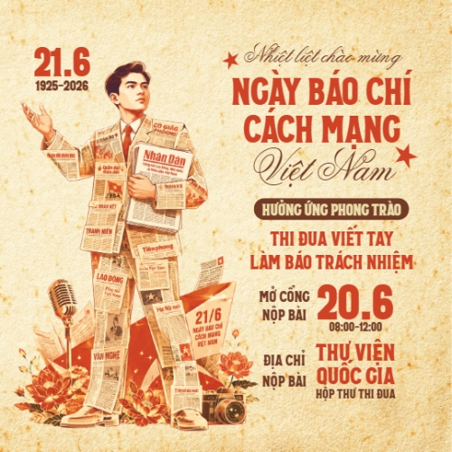 Nhiệt liệt chào mừng ngày Báo chí Cách mạng Việt Nam 21/6