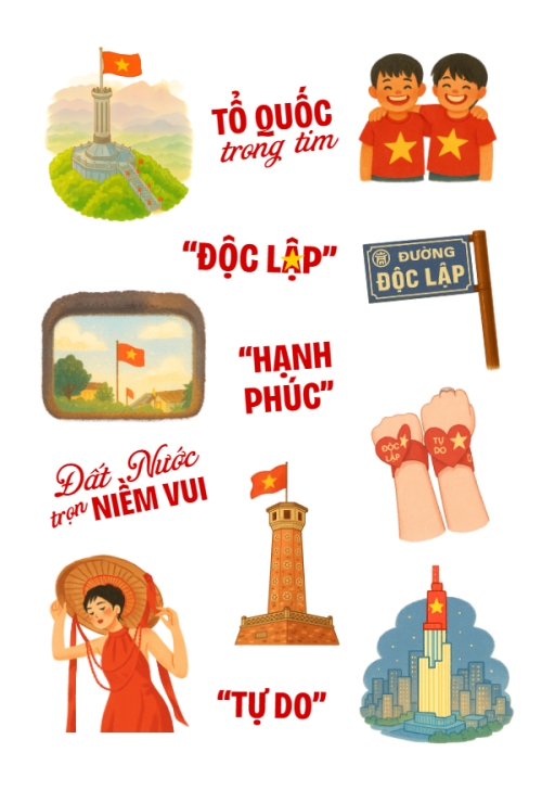 2/9, Quốc Khánh, lễ hội, Việt Nam, sự kiện, event, dễ thương, cute