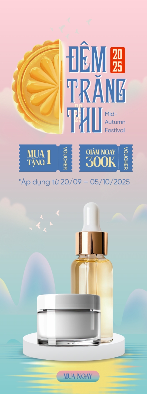 Trung thu, Tết Đoàn Viên, mid-autumn festival, sự kiện, event, lễ hội, festival, mỹ phẩm, beauty, làm đẹp, sale, giảm giá, dễ thương, cute