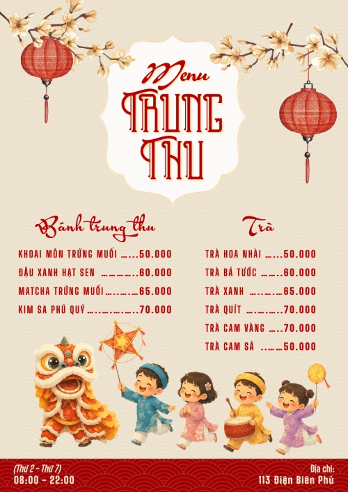 Menu Trung thu