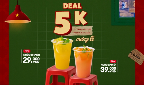 2/9, Quốc Khánh, lễ hội, Việt Nam, nước uống, juice, giải khát, F&B, drink, cổ điển, vintage, retro, classic 