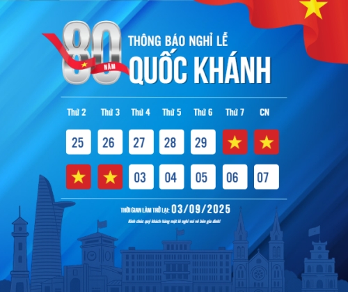 2/9, Quốc Khánh, lễ hội, thông báo, lịch nghỉ, Việt Nam, sự kiện, event, hiện đại, modern