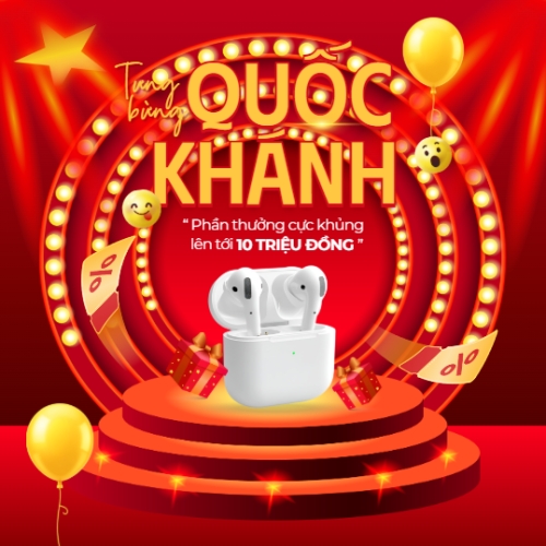 2/9, Quốc Khánh, lễ hội, Việt Nam, công nghệ, giải trí, headphone, tai nghe, hiện đại, modern