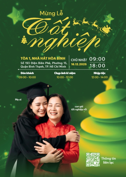 Mừng lễ tốt nghiệp