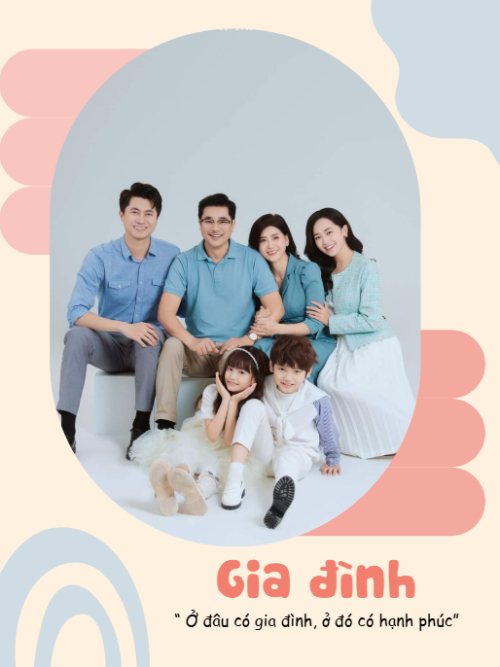 Gia đình, family, dễ thương, cute, trừu tượng