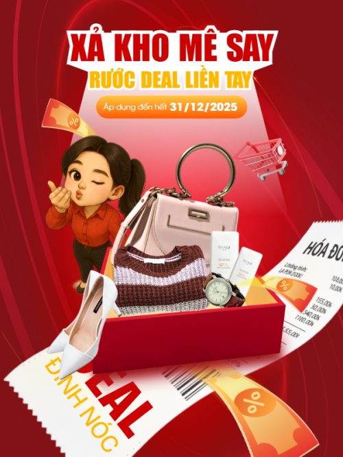 Xả kho mê say rước deal liền tay