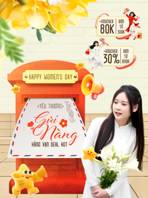 Yêu thương gửi nàng hàng vạn deal hot