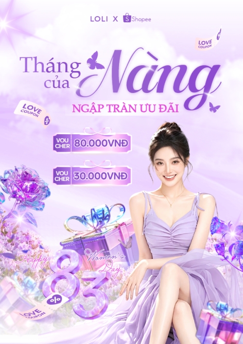 Tháng của nàng ngập tràn ưu đãi
