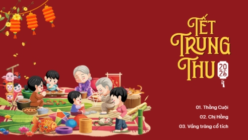 Trung thu, Tết Đoàn Viên, mid-autumn festival, sự kiện, event, dễ thương, cute, chibi, hoạt hình, cartoon