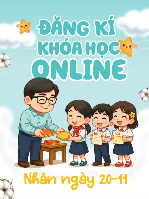 Đăng kí khóa học online