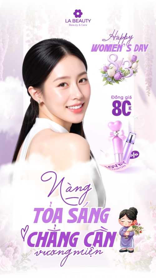 Nàng tỏa sáng chẳng cần vương miện 8/3