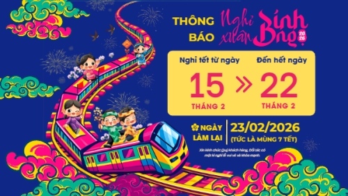 Thông báo nghỉ tết Nguyên Đán