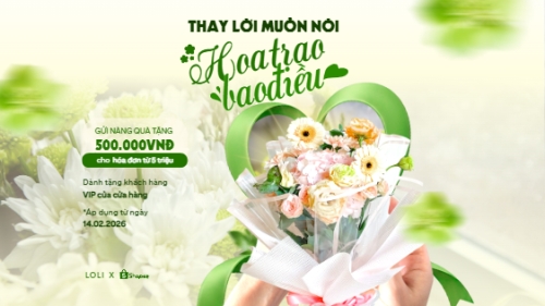 Thay lời muốn nói hoa trao bao điều