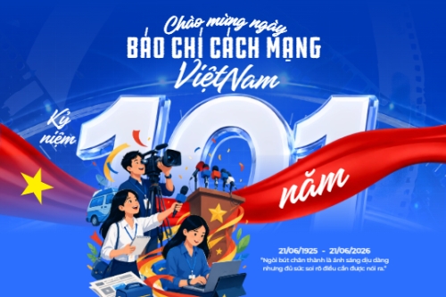 Chào mừng ngày Báo chí Cách mạng Việt Nam 21/6