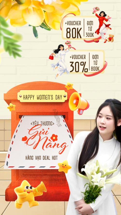 Yêu thương gửi nàng hàng vạn deal hot