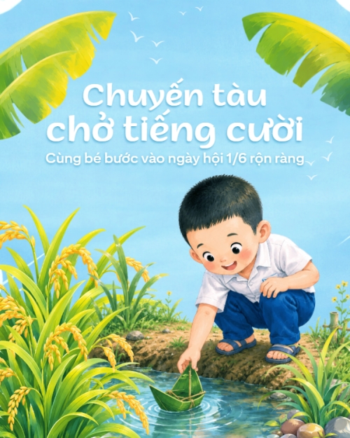 Chuyến tàu chở tiếng cười