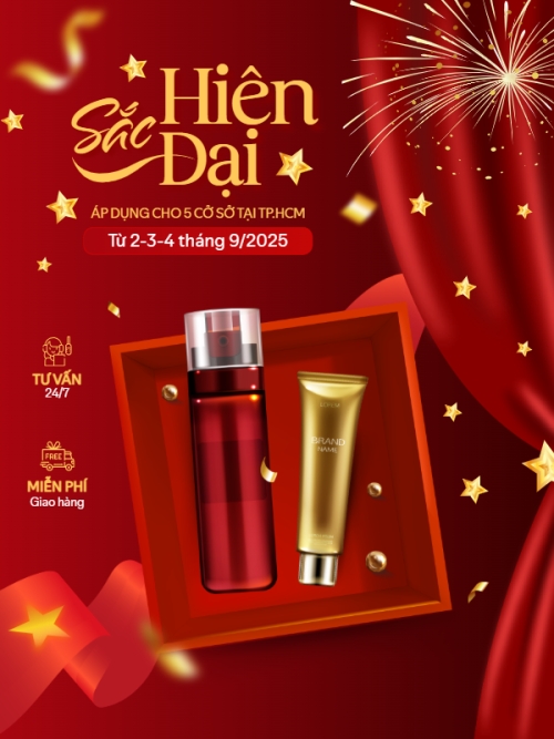 2/9, Quốc Khánh, lễ hội, Việt Nam, làm đẹp, spa, beauty, thẩm mỹ, skincare, hiện đại, modern