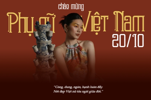 20/10, Ngày phụ nữ Việt Nam, Vietnamese Women's Day, phụ nữ, sự kiện, event, chúc mừng, chào mừng, hiện đại, modern