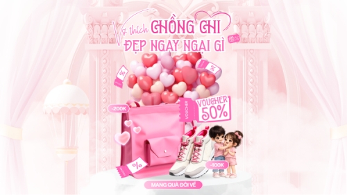 Vợ thích chồng chi đẹp ngay ngại gì