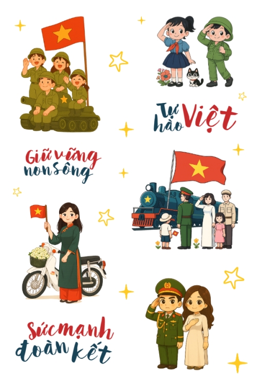 2/9, Quốc Khánh, lễ hội, Việt Nam, sự kiện, event, dễ thương, cute