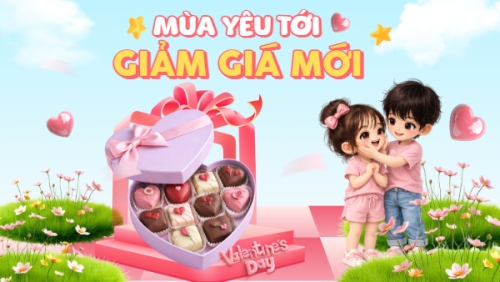 Mùa yêu tới giảm  giá mới