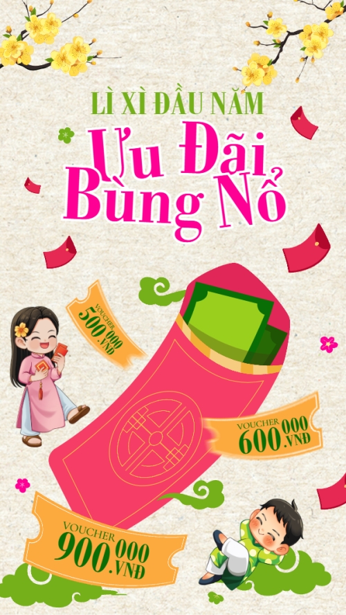Lì xì đầu năm