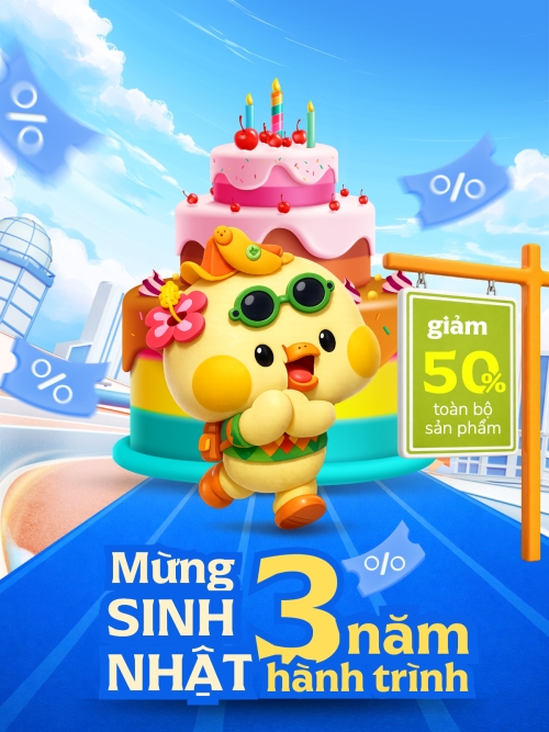 Mừng sinh nhật hành trình 3 năm