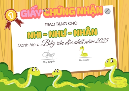 Bầy rắn độc nhất năm 2025