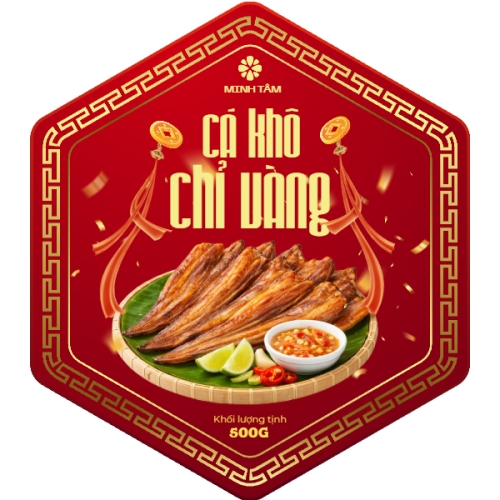 Cá khô chỉ vàng