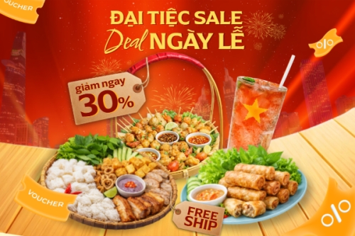 Đại tiệc sale deal ngày lễ