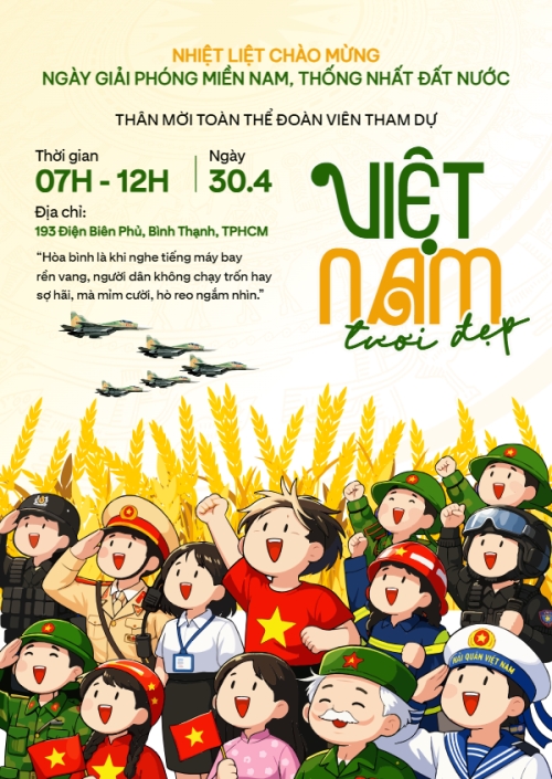 Việt Nam tươi đẹp 30/4
