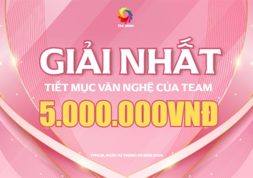Giải nhất văn nghệ team