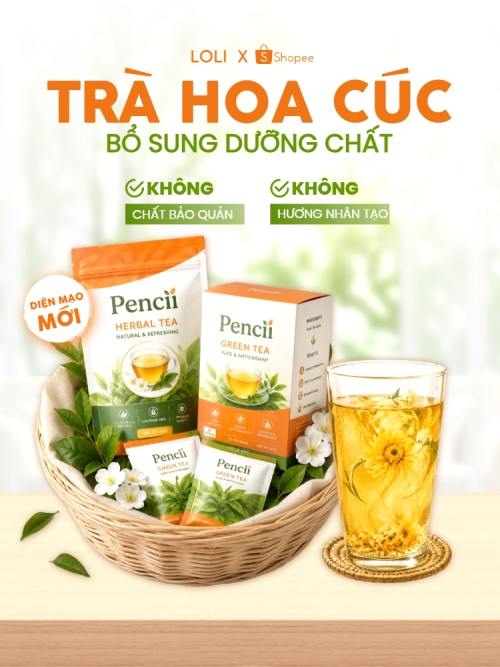Trà hoa cúc bổ sung dưỡng chất