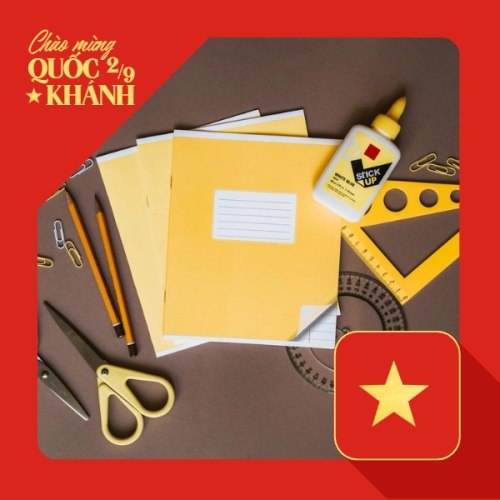 2/9, Quốc Khánh, lễ hội, Việt Nam, văn phòng phẩm, giáo dục, education, hiện đại, modern
