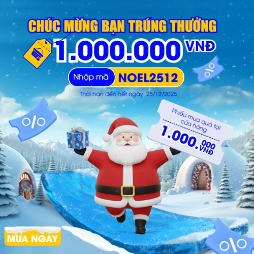 Chúc mừng bạn trúng thưởng