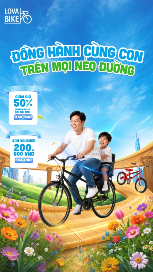 Đồng hành cùng con trên mọi nẻo đường
