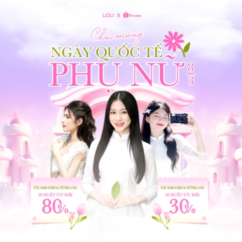 Chúc mừng ngày Quốc tế phụ nữ 8/3