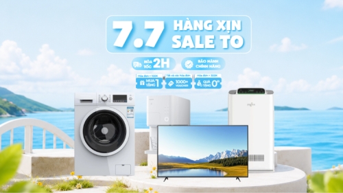 7.7 hàng xịn sale to