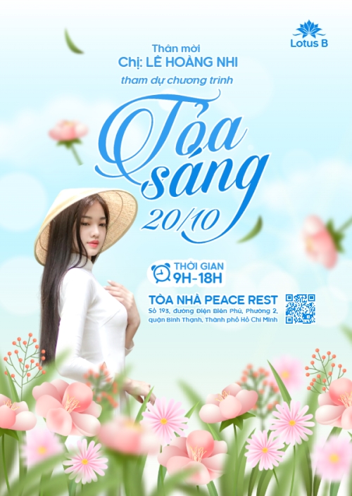 20/10, Ngày phụ nữ Việt Nam, Vietnamese Women's Day, phụ nữ, sự kiện, event, làm đẹp, beauty, thẩm mỹ, modern, hiện đại