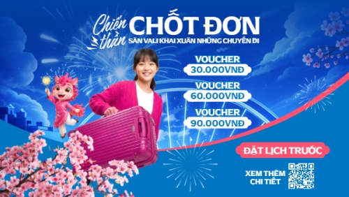 Chiến thần chốt đơn săn vali khai xuân những chuyến đi
