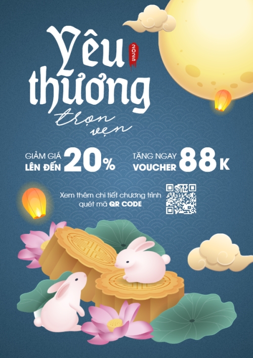 Trung thu, Tết Đoàn Viên, mid-autumn festival, sự kiện, event, lễ hội, festival, sale, giảm giá, cute, dễ thương