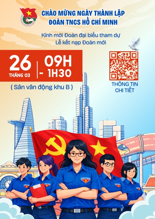 Chào mừng thành lập Đoàn mới