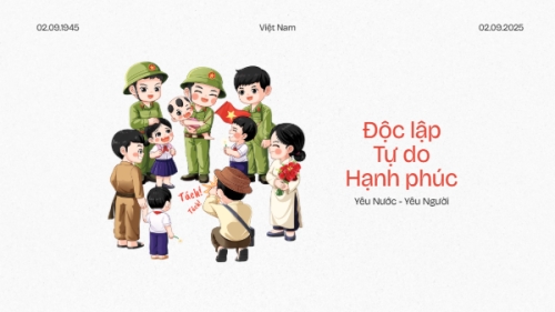 2/9, Quốc Khánh, lễ hội, Việt Nam, sự kiện, thuần Việt, dễ thương, cute, chibi, hoạt hình, cartoon