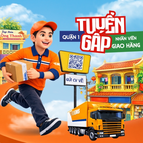 Tuyển nhân viên giao hàng