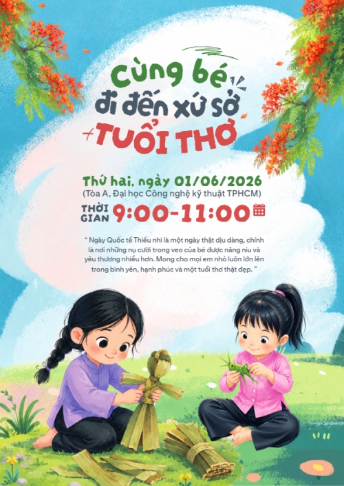 Cùng bé đi đến xứ sở tuổi thơ
