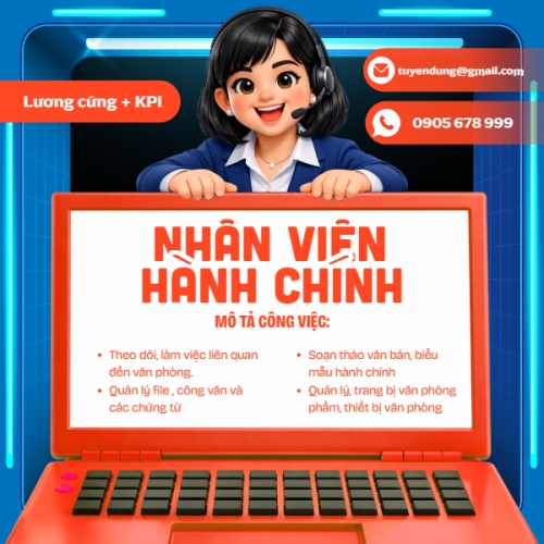 Tuyển dụng nhân viên hành chính