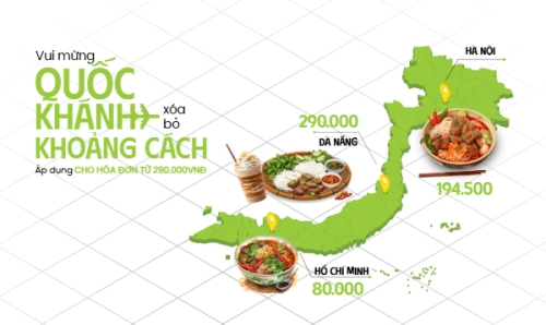 2/9, Quốc Khánh, lễ hội, Việt Nam, đồ ăn, food, thực phẩm, ẩm thực, món ăn, F&B, thức ăn, hiện đại, modern